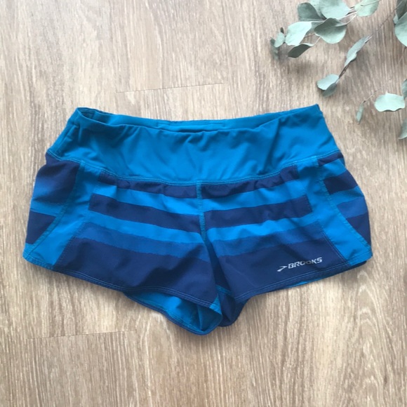 Brooks Pants - Brooks 3” Chaser Running Shorts - River Scape - S
